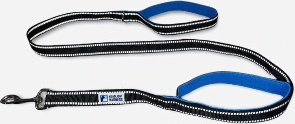 Reflective Double Handle Leash