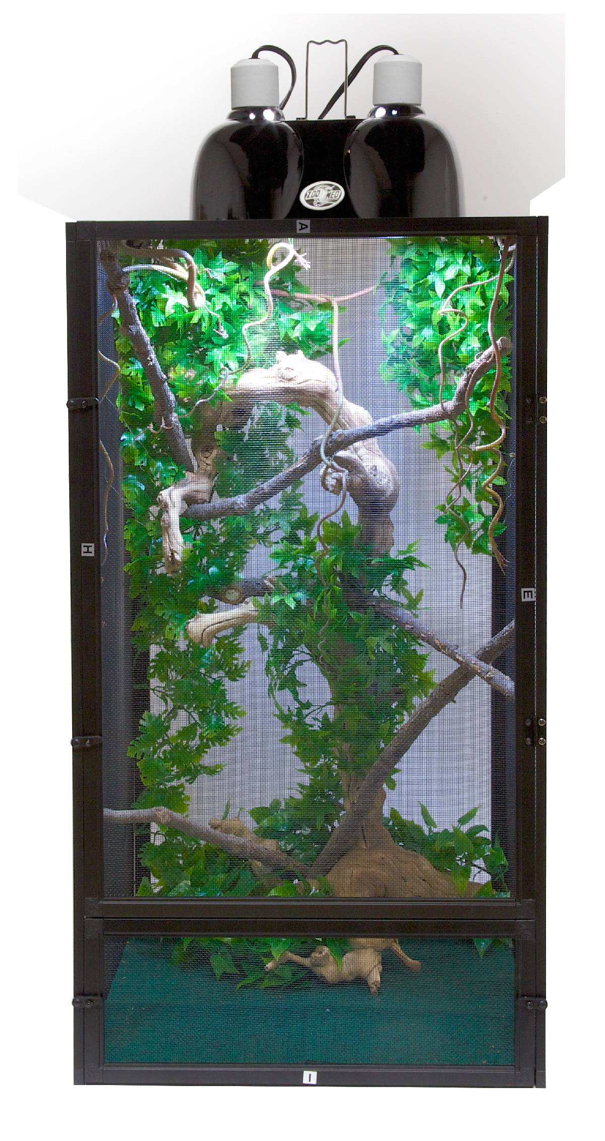 Zoo Med ReptiBreeze Aluminum Screen Cage (Large - 18x18x36)