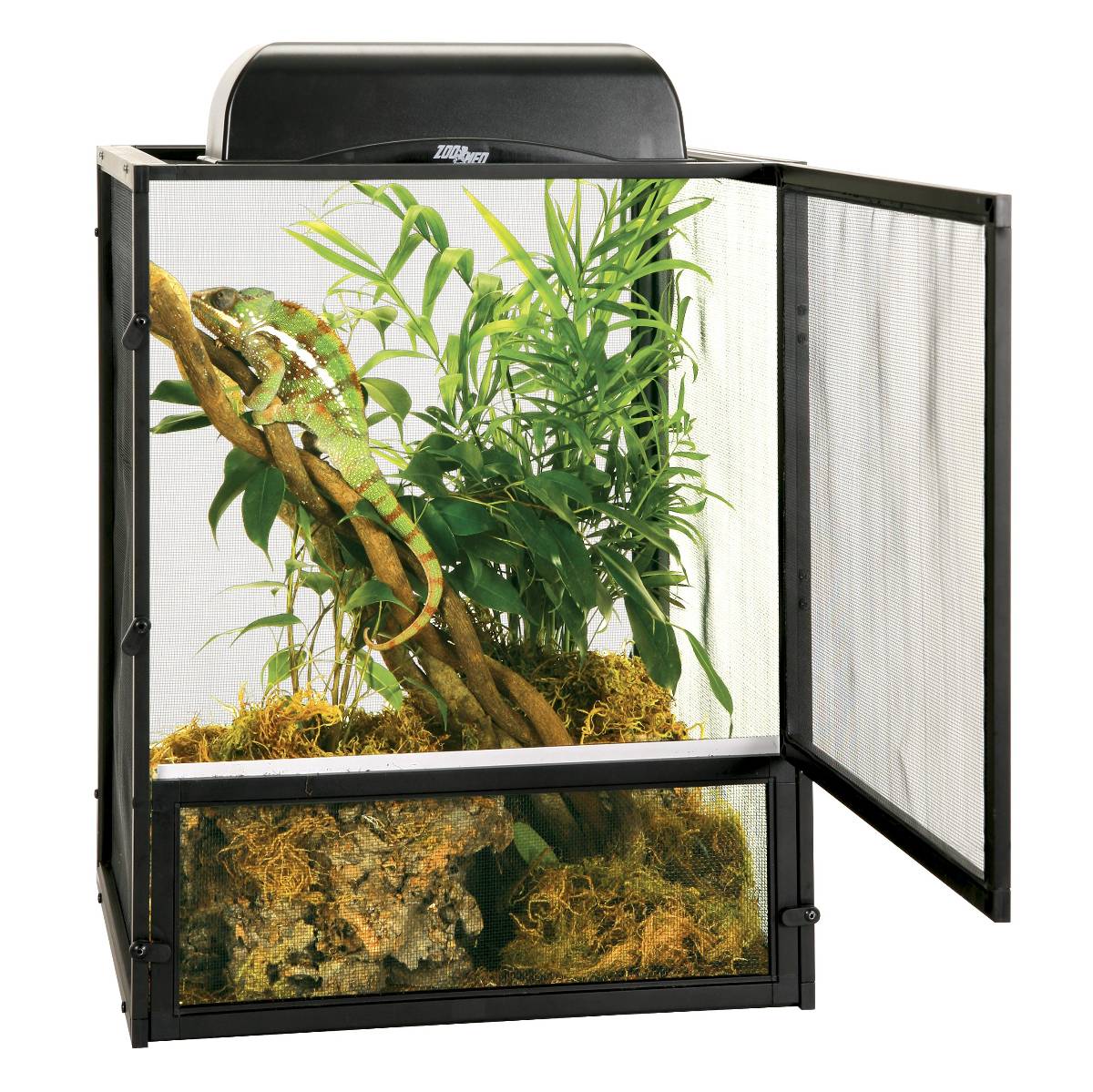 Zoo Med ReptiBreeze Aluminum Screen Cage (Small - 16x16x20)